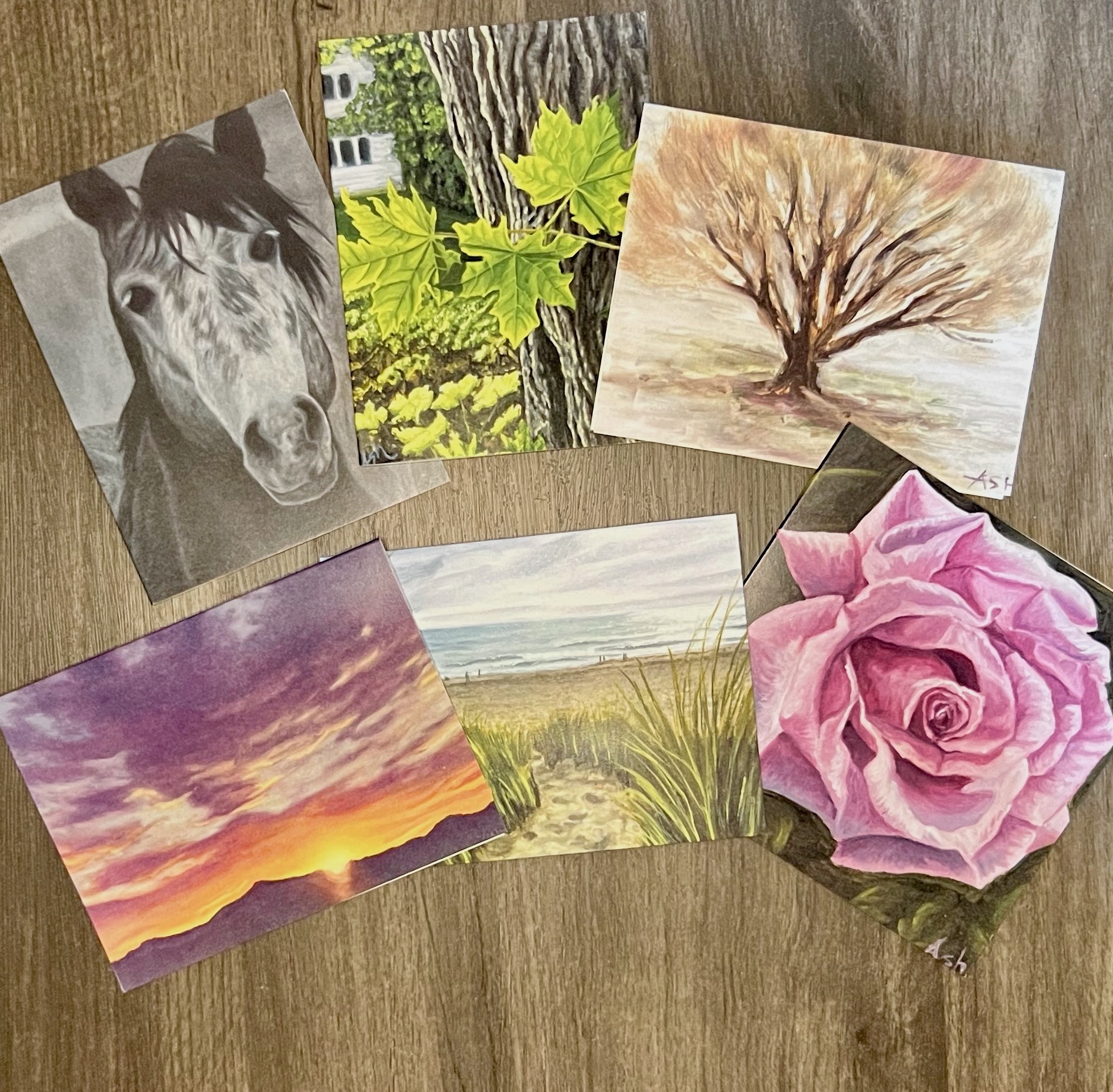 Package of 6 Limited Edition Signed Greeting Cards - Image 2